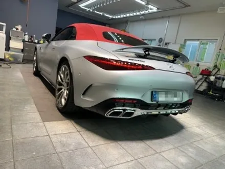 벤츠 SL63 AMG, 무척 큰 본넷도 한 장 시공 가능한 큰 PPF는 천안 PPF 디코에 있어요. / 천안시 동남구 신방동
