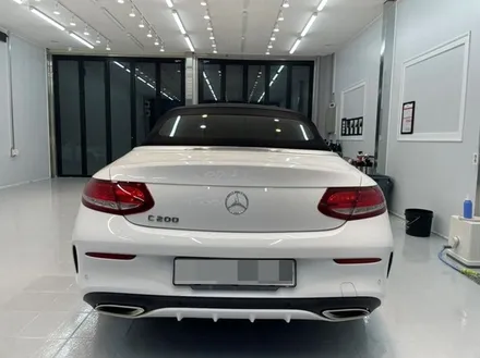 벤츠 C200 카브리올레 소프트탑 코팅&세차 :: 지테크닉I1 천안소프트탑코팅 디코 / 천안시 동남구 신방동