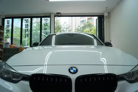 BMW330i 유리발수코팅 재시공 :: ug 가죽 코팅 시공 후 관리는 레더플러스로 해주세요~ / 천안시 동남구 신방동