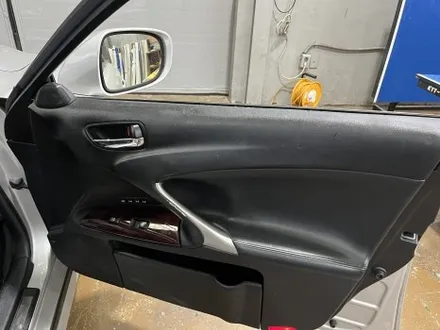 Lexus is250 실내 스웨이드 랩핑 작업 / 경기 안산