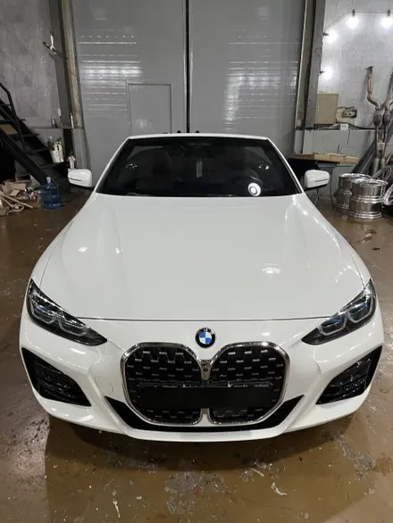 BMW 4시리즈 (G26) 사틴블랙 전체랩핑 / 경기 안산
