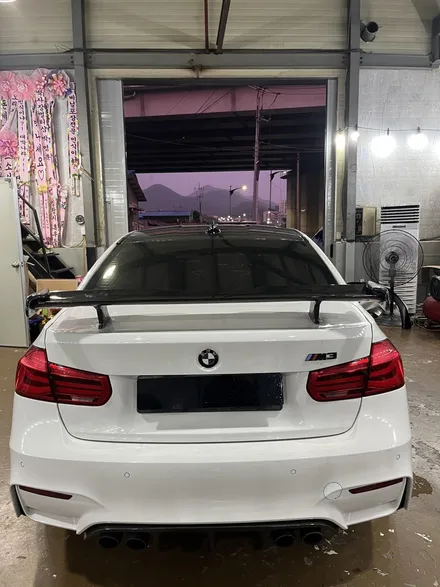 BMW F80 M3 스포일러 장착 작업 안산 / 경기 안산