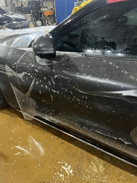 벤츠 SL63 AMG 레드탑 무광 유광 전체 무광PPF 시공 안산 / 경기 안산