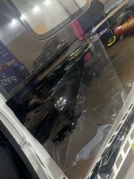 현대 스타리아 특장 하이리무진 투톤 랩핑 듀오톤 실내커스텀 염색 바디킷가공 작업 안산 / 경기 안산
