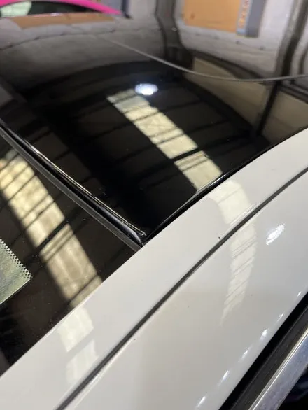 BMW F10 520d PET 피아노블랙 고광택 블랙 루프스킨 랩핑 작업 안산 / 경기 안산