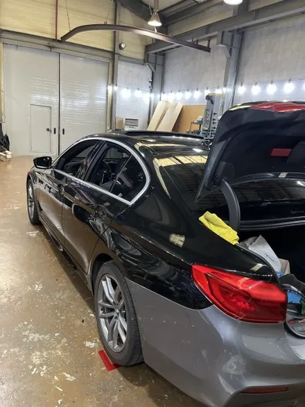 BMW G바디 5시리즈 520d 전체랩핑 CYS Film Piano Black 안산 / 경기 안산