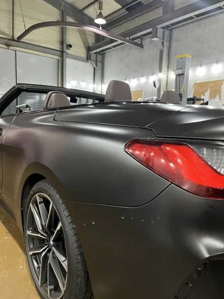 BMW 4시리즈 (G26) 사틴블랙 전체랩핑 / 경기 안산