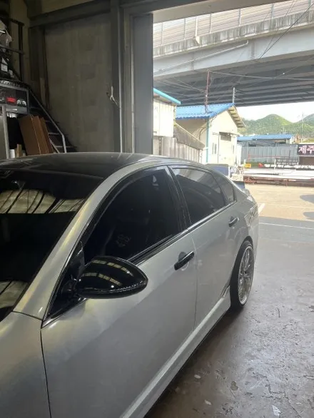 르노 SM5 튜닝카 창틀 크롬죽이기 전체랩핑 안산 / 경기 안산