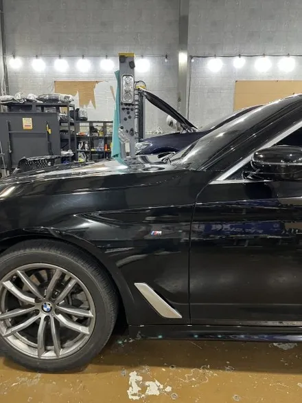 BMW G바디 5시리즈 520d 전체랩핑 CYS Film Piano Black 안산 / 경기 안산
