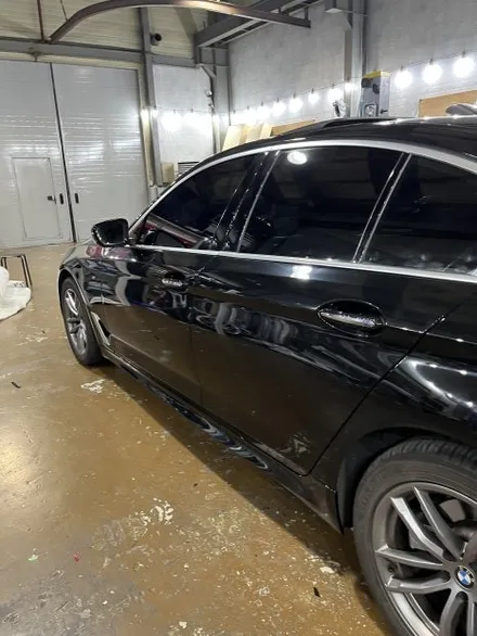 BMW G바디 5시리즈 520d 전체랩핑 CYS Film Piano Black 안산 / 경기 안산