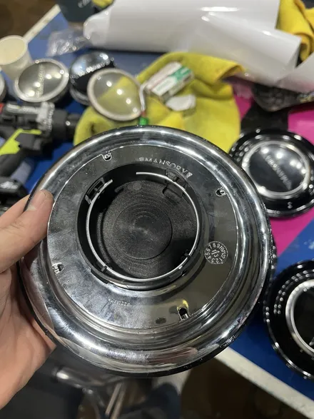 벤츠 지바겐 만소리 정품 휠캡 복원 조합 랩핑 작업 안산 / 경기 안산