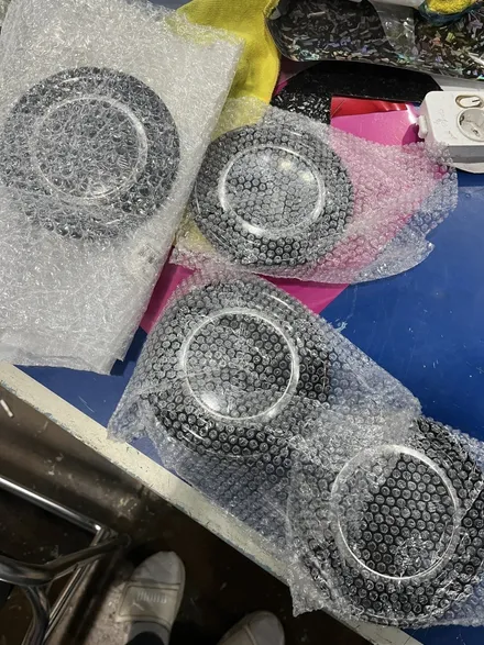 벤츠 지바겐 만소리 정품 휠캡 복원 조합 랩핑 작업 안산 / 경기 안산