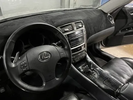 Lexus is250 실내 스웨이드 랩핑 작업 / 경기 안산