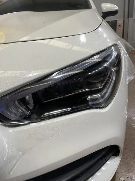 벤츠 CLA250 전면라이트 전조등 PPF 생활보호 PPF 작업 안산 / 경기 안산