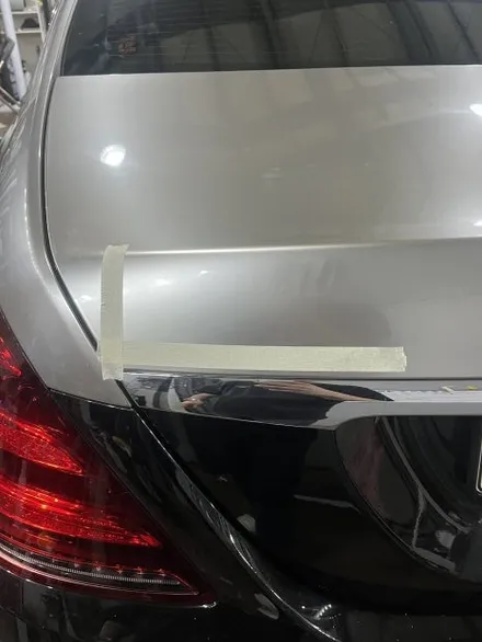 벤츠 S클래스 W222 마이바흐 투톤 Maybach 듀오톤 duo ton CYS Film Light Champagne Gold 라이트샴페인골드 랩핑 안산 / 경기 안산