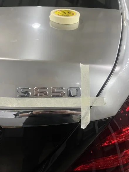 벤츠 S클래스 W222 마이바흐 투톤 Maybach 듀오톤 duo ton CYS Film Light Champagne Gold 라이트샴페인골드 랩핑 안산 / 경기 안산