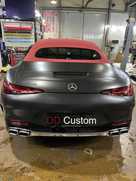 벤츠 SL63 AMG 레드탑 무광 유광 전체 무광PPF 시공 안산 / 경기 안산