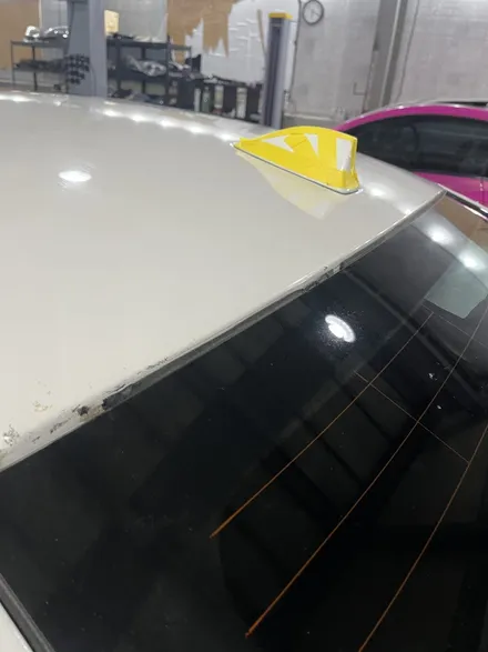 BMW F10 520d PET 피아노블랙 고광택 블랙 루프스킨 랩핑 작업 안산 / 경기 안산