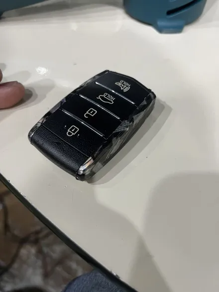 제네시스 G70 G80 EQ900 G90 차키 랩핑 홀로그램 포지드 카본 작업 안산 / 경기 안산