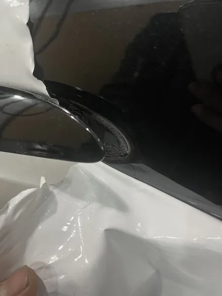 포르쉐 타이칸 4S 전체 제거 및 포르쉐 크레용 그레이 전체 랩핑 안산 CYS 필름 / 경기 안산