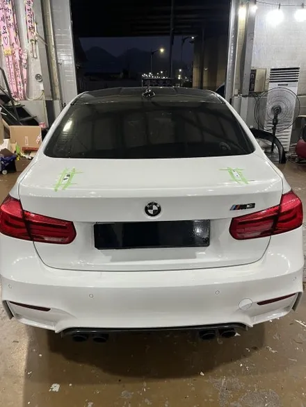 BMW F80 M3 스포일러 장착 작업 안산 / 경기 안산