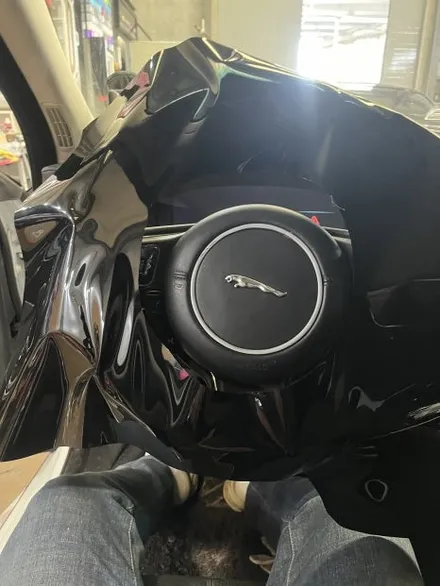 재규어 XJL CYS Film BMW 탄자나이트 블루 전체랩핑, 실내버튼류 복원, 실내 우드 죽이기 랩핑 작업 안산 / 경기 안산