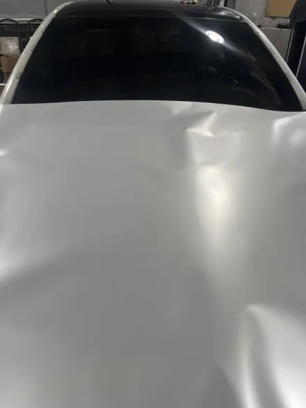 벤츠 W222 S클래스 S63개조 CYS Film Pearl Metal White 펄 메탈 화이트 전체랩핑 작업 안산 바디킷 / 경기 안산