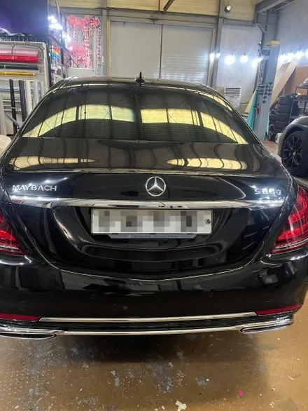 벤츠 S클래스 W222 마이바흐 투톤 Maybach 듀오톤 duo ton CYS Film Light Champagne Gold 라이트샴페인골드 랩핑 안산 / 경기 안산