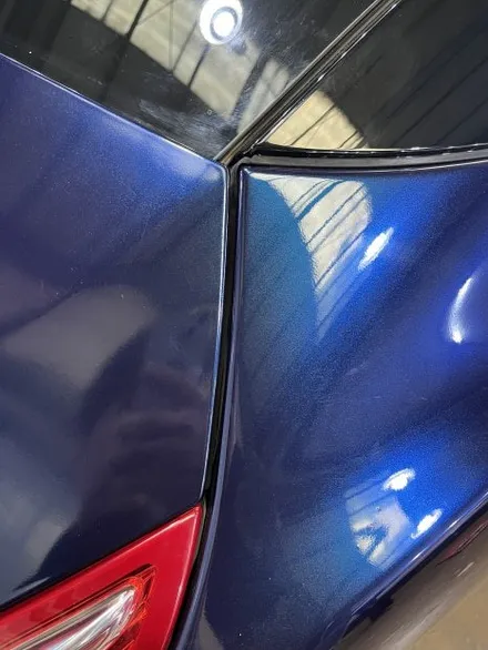 재규어 XJL CYS Film BMW 탄자나이트 블루 전체랩핑, 실내버튼류 복원, 실내 우드 죽이기 랩핑 작업 안산 / 경기 안산