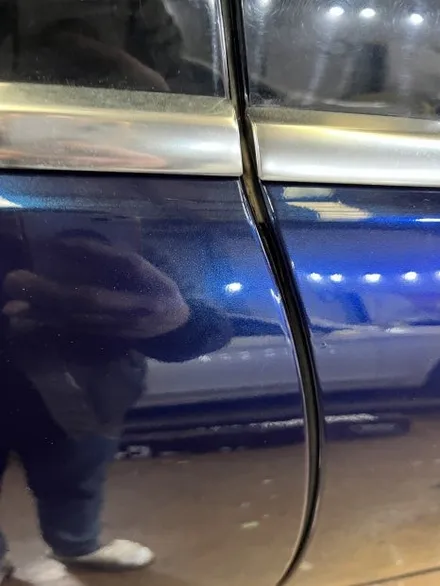 재규어 XJL CYS Film BMW 탄자나이트 블루 전체랩핑, 실내버튼류 복원, 실내 우드 죽이기 랩핑 작업 안산 / 경기 안산
