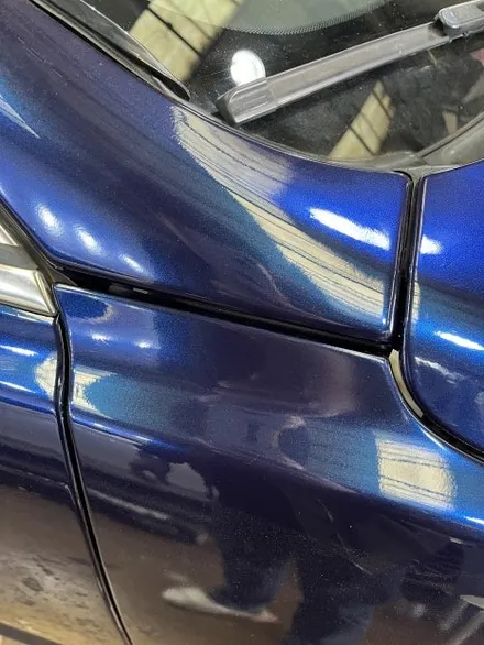 재규어 XJL CYS Film BMW 탄자나이트 블루 전체랩핑, 실내버튼류 복원, 실내 우드 죽이기 랩핑 작업 안산 / 경기 안산