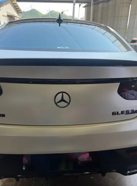 벤츠 GLE 63 AMG 앰블럼 추가 랩핑 작업 안산 / 경기 안산