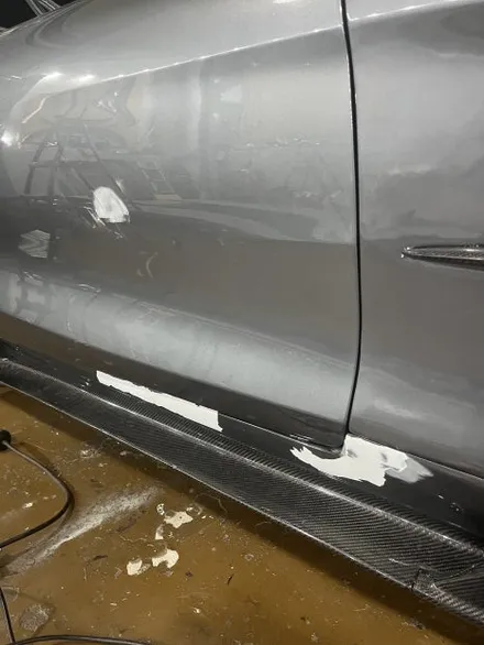 벤츠 AMG GT63s Black Series 블랙시리즈 전체 제거 및 전체랩핑 CYS Graphite 안산 / 경기 안산
