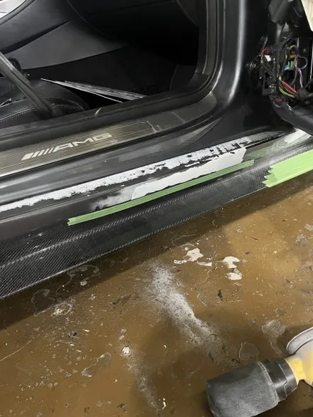 벤츠 AMG GT63s Black Series 블랙시리즈 전체 제거 및 전체랩핑 CYS Graphite 안산 / 경기 안산
