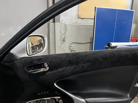 Lexus is250 실내 스웨이드 랩핑 작업 / 경기 안산