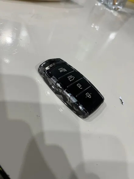 제네시스 G70 G80 EQ900 G90 차키 랩핑 홀로그램 포지드 카본 작업 안산 / 경기 안산