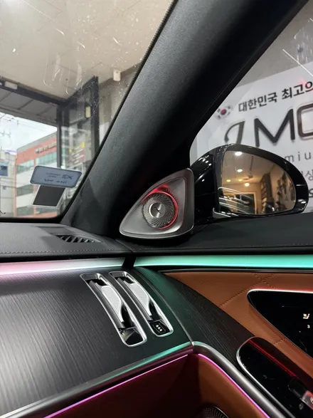 포항 벤츠 S450 W223 4D 전동 트위터 시공 후기｜차량 감성 업그레이드 / 포항시 남구 오천읍