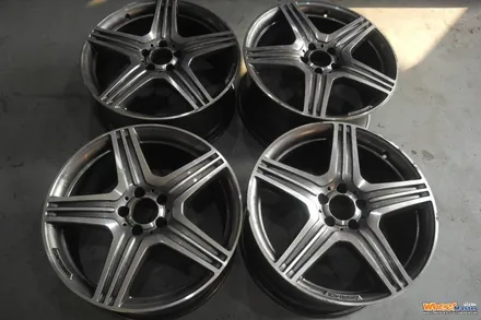 벤츠cls 63amg 순정휠 하이퍼메탈 분체도장 휠도색 / 울산 북구