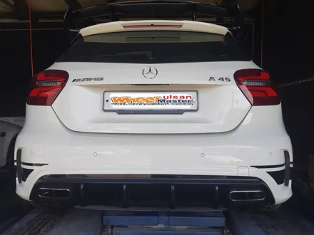 [울산휠마스터][울산휠도색][휠수리잘하는집]벤츠 A45 AMG 블랙유광 분체도장 / 울산 북구
