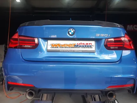 [울산휠마스터][휠도장][울산휠도색잘하는집]BMW 330i 블랙유광 분체도장 / 울산 북구