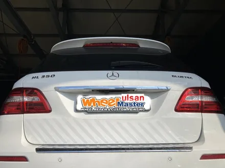 [휠수리][울산휠]벤츠 ML 350 순정실버 컷팅 블랙다이아컷팅휠 커스텀 작업 / 울산 북구
