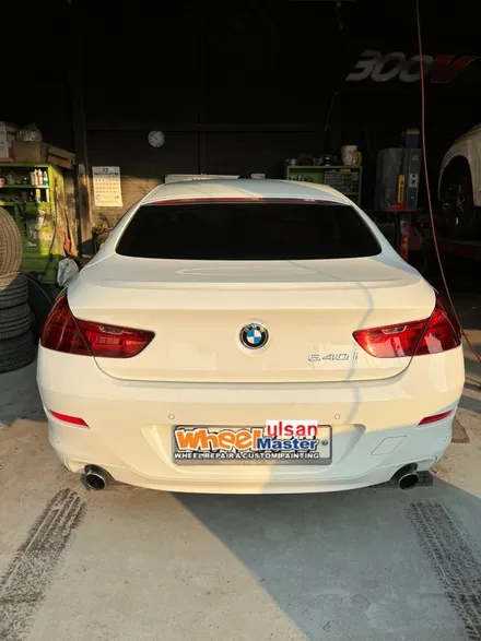 [울산휠마스터][울산휠도색][휠복원맛집]BMW 6시리즈 휠 복원 도색 / 울산 북구