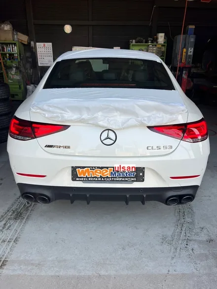 [울산휠마스터][울산캘리퍼도색][캘리퍼도색잘하는집]벤츠 CLS 53 AMG 캘리퍼 도색 / 울산 북구