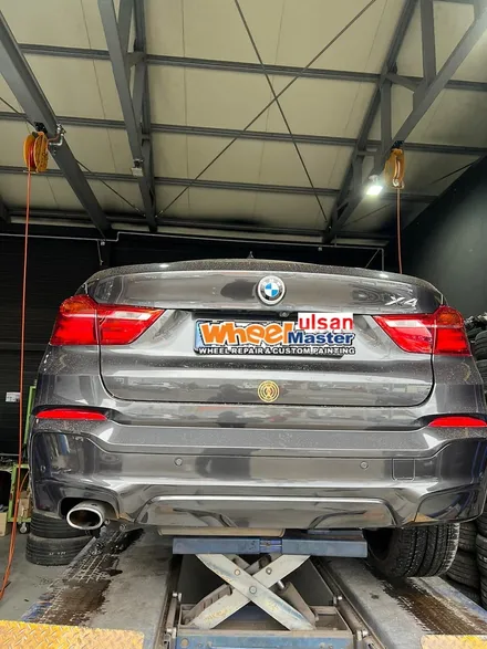 [울산휠마스터][울산휠복원][휠복원맛집]BMW X4 다이아몬드컷팅 휠 복원 / 울산 북구