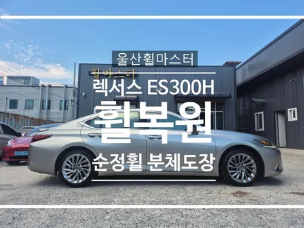 [울산 휠마스터] 렉서스 ES300h 순정휠 분체도장 휠 복원 도색 / 울산 북구
