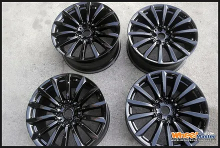 [울산휠][휠수리]bmw gt 순정휠 블랙유광 분체도장 휠도색 / 울산 북구