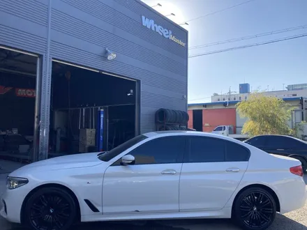 [울산휠마스터][휠도색잘하는집]BMW 530D 블랙유광 분체도장 / 울산 북구