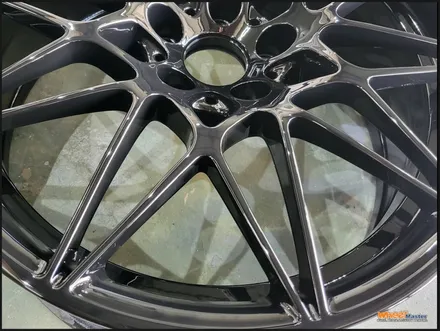 [울산휠도색,휠수리,휠복원] 울산휠마스터 bmw m4 컴페티션 20인치 666m휠 블랙유광 휠도색 / 울산 북구