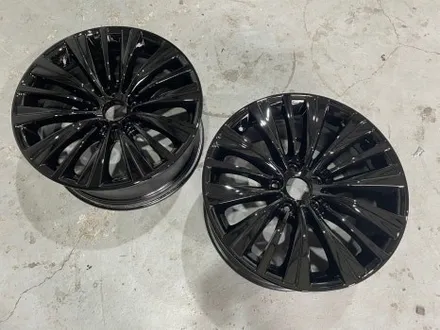 [울산 휠마스터] BMW 5GT 유광블랙 휠 복원 도색 / 울산 북구
