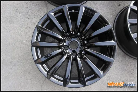 [울산휠][휠수리]bmw gt 순정휠 블랙유광 분체도장 휠도색 / 울산 북구